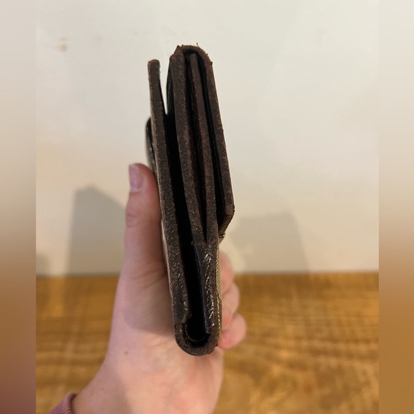 GUCCI Authentic‎ monogram compact wallet bifold with coin pouch EUC - Picture 16 of 16